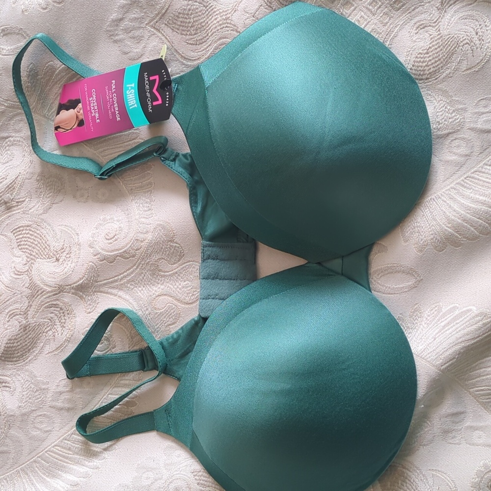 Maidenform Tshirt Bras - 38B- GREEN (2 Available) NWT
